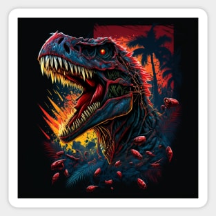 Dinosaurs T-REX Jurrasic design Sticker